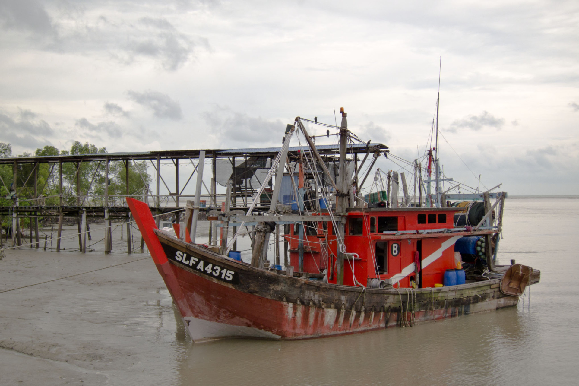 Fishing Boat by The Docks